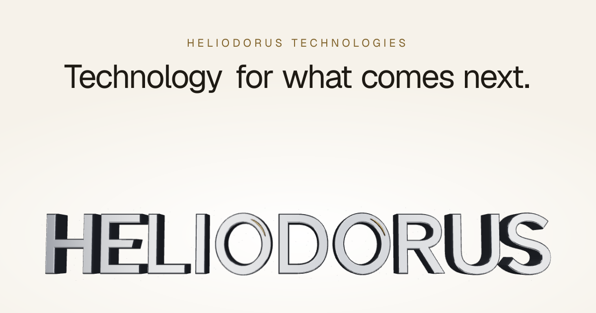 HELIODORUS Technologies | Websites, AI Automation & Digital Marketing